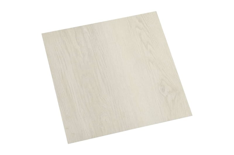 Självhäftande golvplankor 55 st PVC 5,11 m² beige - Beige - Trall
