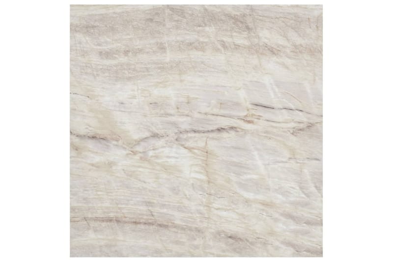 Självhäftande golvplankor 55 st PVC 5,11 m² beige - Beige - Trall