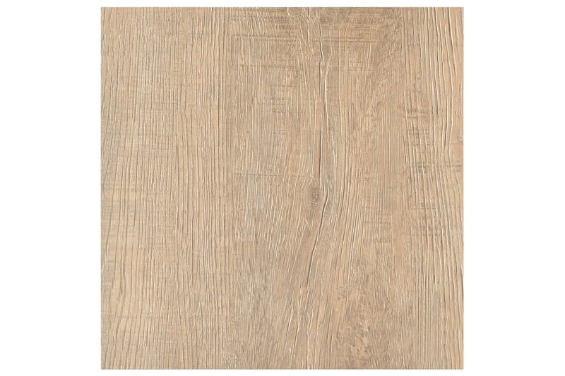 Självhäftande golvplankor 55 st PVC 5,11 m² brun - Brun - Trall