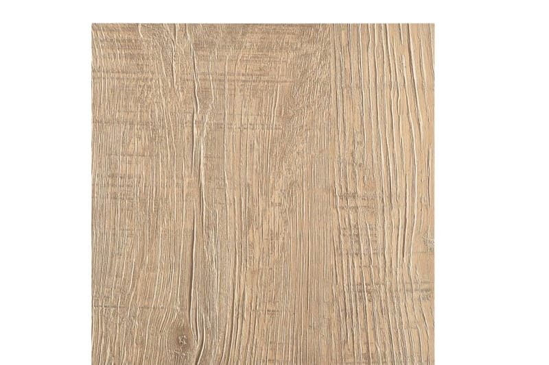 Självhäftande golvplankor 55 st PVC 5,11 m² brun - Brun - Trall