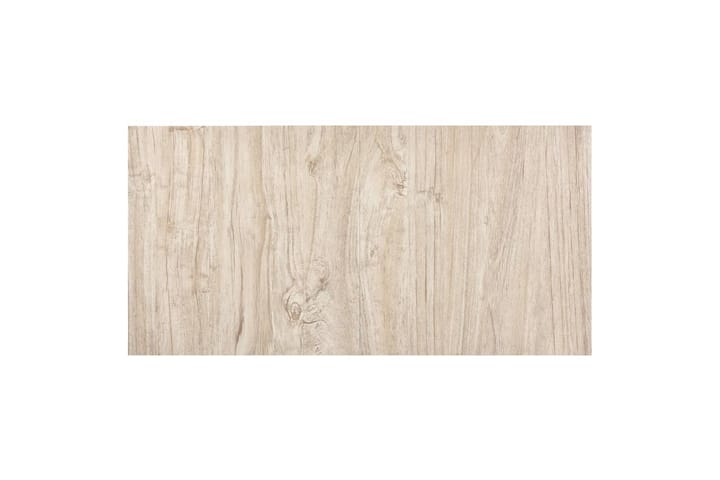 Självhäftande golvplankor 55 st PVC 5,11 m² ljusbrun - Brun - Trall