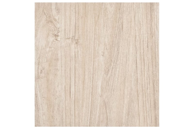 Självhäftande golvplankor 55 st PVC 5,11 m² ljusbrun - Brun - Trall