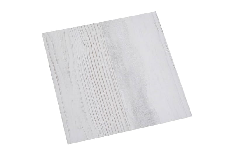 Självhäftande golvplankor 55 st PVC 5,11 m² ljusgrå - Grå - Trall