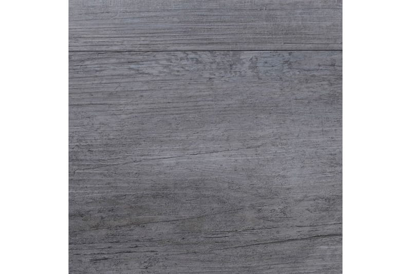 Självhäftande PVC-golvbrädor 2,51 m² 2 mm mattgrå trä - Grå - Trall