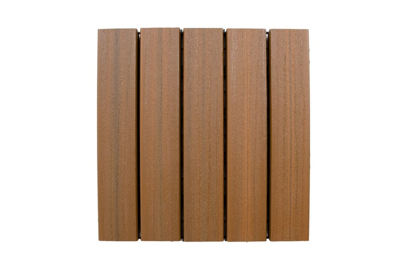 Terassplatta 30x30x2,2 cm Brun - Trall - Trall balkong