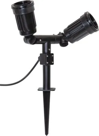 Utomhus Spotlight Fixture 22 cm - Svart - Utemöbler & utemiljö - Trädgårdsdekoration & utemiljö - Trädgårdsbelysning
