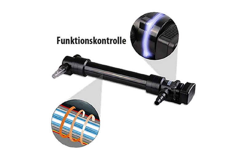 UVC Rening Heissner Utförande 110 W (Passar damm 120.000 L) - 110 W (Passar damm 120.000 L) - Utemöbler & utemiljö - Trädgårdsdekoration & utemiljö - Damm & fontän