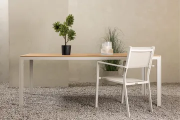 Break Matbord Utomhus 90x205 cm - Beige - Utemöbler & utemiljö - Utebord & trädgårdsbord - Matbord utomhus