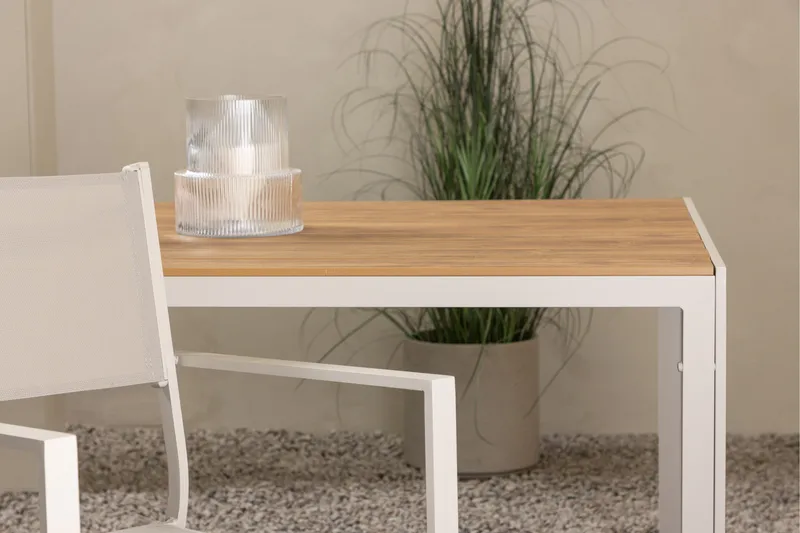 Break Matbord Utomhus 90x205 cm - Beige - Utemöbler & utemiljö - Utebord & trädgårdsbord - Matbord utomhus