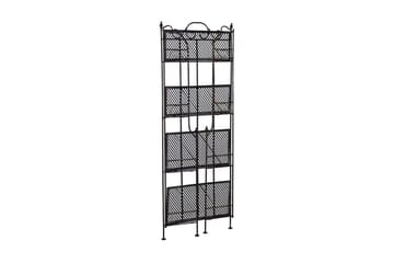 Trädgårdshylla Carpinone 61x31 cm - Svart - Utemöbler & utemiljö - Utebord & trädgårdsbord - Avlastningsbord & brickbord utomhus