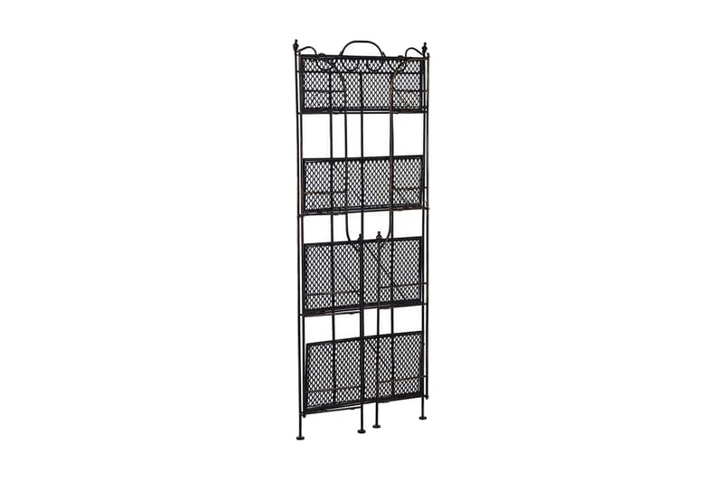 Trädgårdshylla Carpinone 61x31 cm - Svart - Utemöbler & utemiljö - Utebord & trädgårdsbord - Avlastningsbord & brickbord utomhus