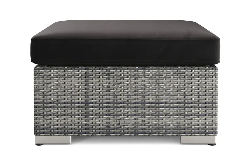 Bahamas Divanmodul - Loungebord utomhus 75x75 cm till soffor - Grå - Utemöbler & utemiljö - Utebord & trädgårdsbord - Loungebord & soffbord utomhus