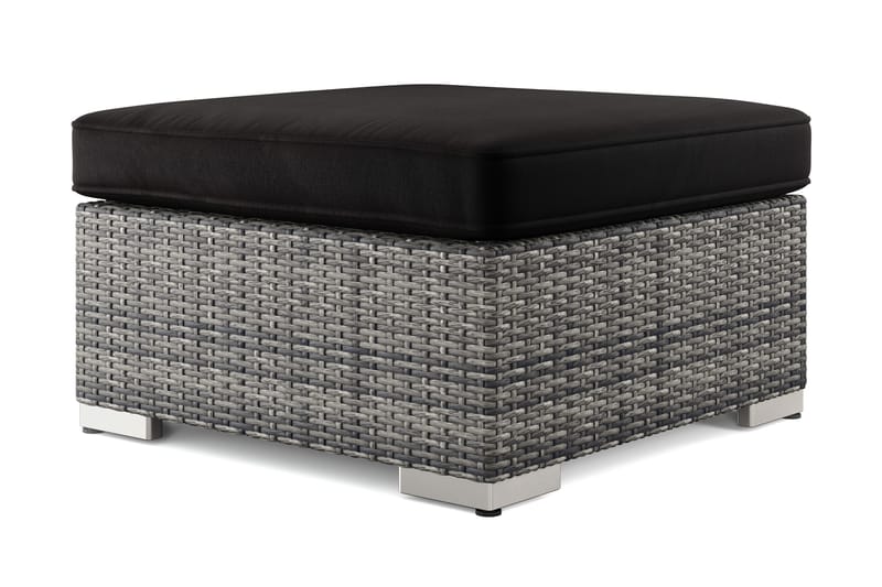Bahamas Divanmodul - Loungebord utomhus 75x75 cm till soffor - Grå - Utemöbler & utemiljö - Utebord & trädgårdsbord - Loungebord & soffbord utomhus