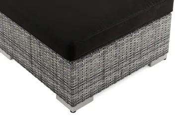 Bahamas Divanmodul - Loungebord utomhus 75x75 cm till soffor - Grå - Utemöbler & utemiljö - Utebord & trädgårdsbord - Loungebord & soffbord utomhus
