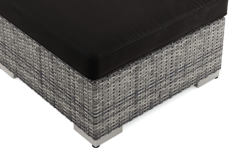 Bahamas Divanmodul - Loungebord utomhus 75x75 cm till soffor - Grå - Utemöbler & utemiljö - Utebord & trädgårdsbord - Loungebord & soffbord utomhus