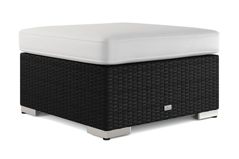 Bahamas Divanmodul - Loungebord utomhus 75x75 cm till soffor, Svart