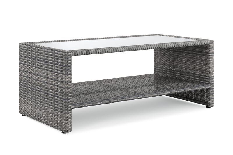 Bahamas Loungbord och Soffbord med hylla Utomhus 113 cm Kons