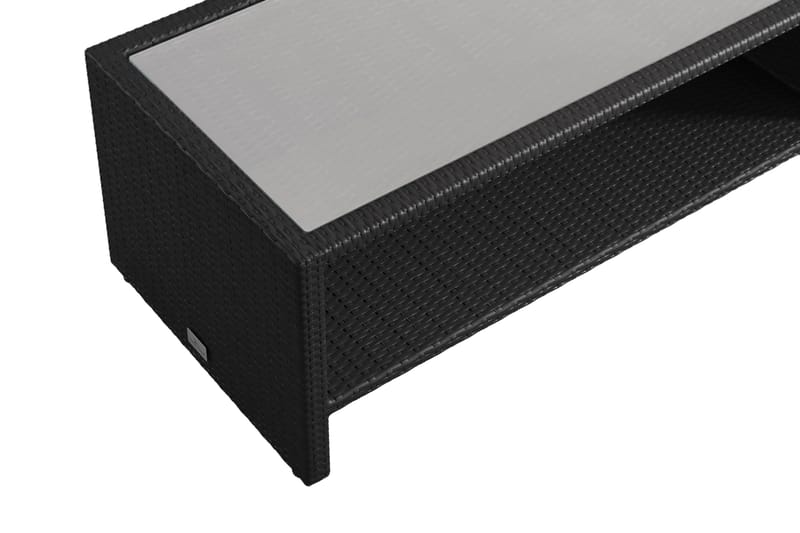 Bahamas Loungbord och Soffbord med hylla Utomhus 113 cm Kons - Utemöbler & utemiljö - Utebord & trädgårdsbord - Loungebord & soffbord utomhus