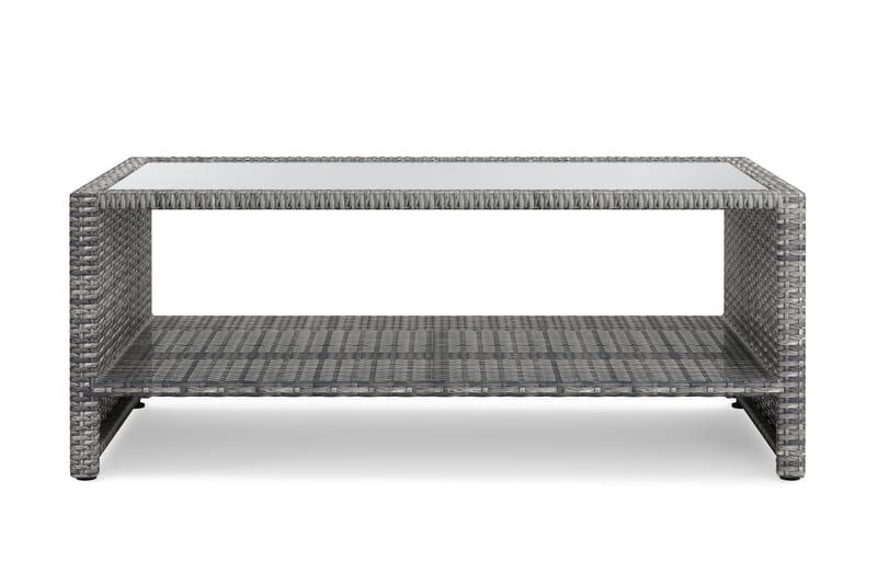 Bahamas Loungbord och Soffbord med hylla Utomhus 113 cm Kons - Utemöbler & utemiljö - Utebord & trädgårdsbord - Loungebord & soffbord utomhus