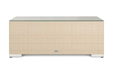 Bahamas Soffbord Utomhus 113x58 cm Konstrotting - Beige - Utemöbler & utemiljö - Utebord & trädgårdsbord - Loungebord & soffbord utomhus