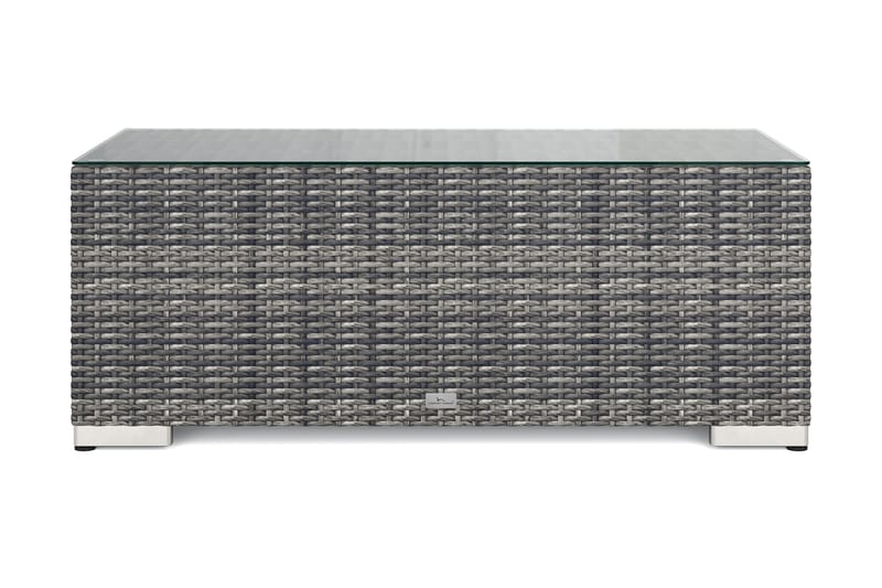 Bahamas Soffbord Utomhus 113x58 cm Konstrotting - Grå - Utemöbler & utemiljö - Utebord & trädgårdsbord - Loungebord & soffbord utomhus