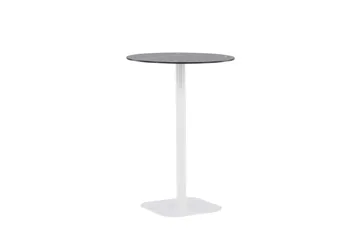 Milano Barbord Utomhus 4-sits Rund - Vit - Utemöbler & utemiljö - Utebord & trädgårdsbord - Barbord utomhus