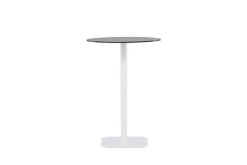 Milano Barbord Utomhus 4-sits Rund - Vit - Utemöbler & utemiljö - Utebord & trädgårdsbord - Barbord utomhus