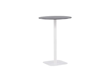Milano Barbord Utomhus 4-sits Rund - Vit - Utemöbler & utemiljö - Utebord & trädgårdsbord - Barbord utomhus