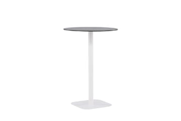Milano Barbord Utomhus 4-sits Rund - Vit - Utemöbler & utemiljö - Utebord & trädgårdsbord - Barbord utomhus