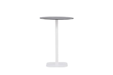 Milano Barbord Utomhus 4-sits Rund - Vit - Utemöbler & utemiljö - Utebord & trädgårdsbord - Barbord utomhus