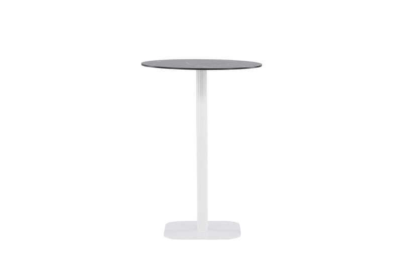 Milano Barbord Utomhus 4-sits Rund - Vit - Utemöbler & utemiljö - Utebord & trädgårdsbord - Barbord utomhus