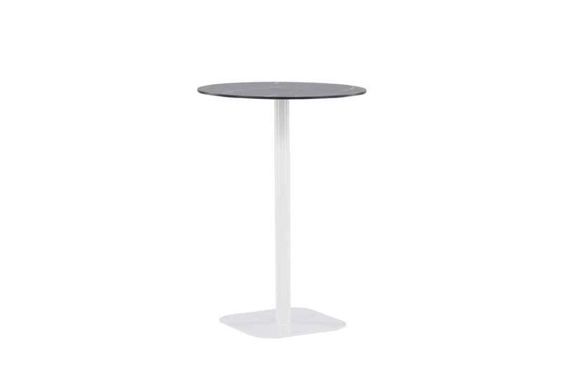 Milano Barbord Utomhus 4-sits Rund - Vit - Utemöbler & utemiljö - Utebord & trädgårdsbord - Barbord utomhus