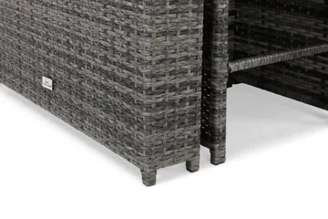 Bahamas Barset med 6 st Barstolar - Grå - Utemöbler & utemiljö - Utebord & trädgårdsbord - Barbord utomhus