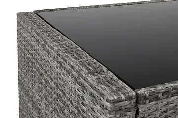 Bahamas Barset med 6 st Barstolar - Grå - Utemöbler & utemiljö - Utebord & trädgårdsbord - Barbord utomhus