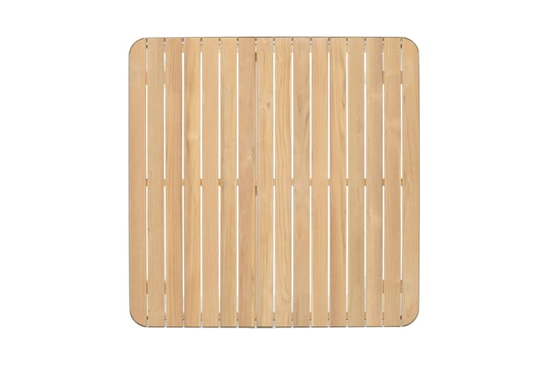 Barbord Utomhus Portals 95 cm - Vit/trä - Utemöbler & utemiljö - Utebord & trädgårdsbord - Barbord utomhus