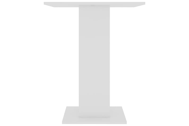 Bistrobord vit högglans 60x60x75 cm spånskiva - Vit - Cafébord