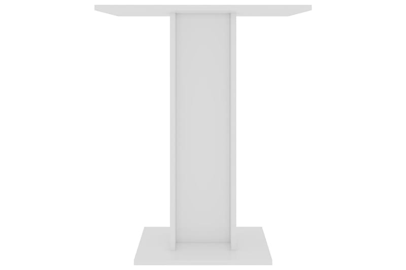 Bistrobord vit högglans 60x60x75 cm spånskiva - Vit - Cafébord