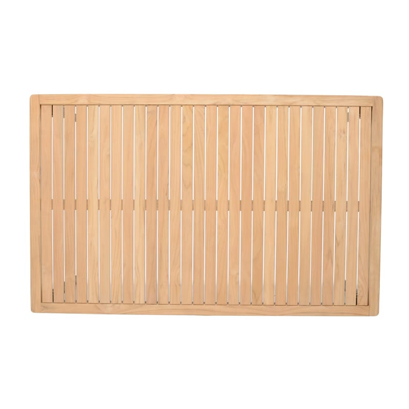 Bord för utomhusbruk TOPAZ 144 cm - trä/grå - Utemöbler & utemiljö - Utebord & trädgårdsbord - Matbord utomhus