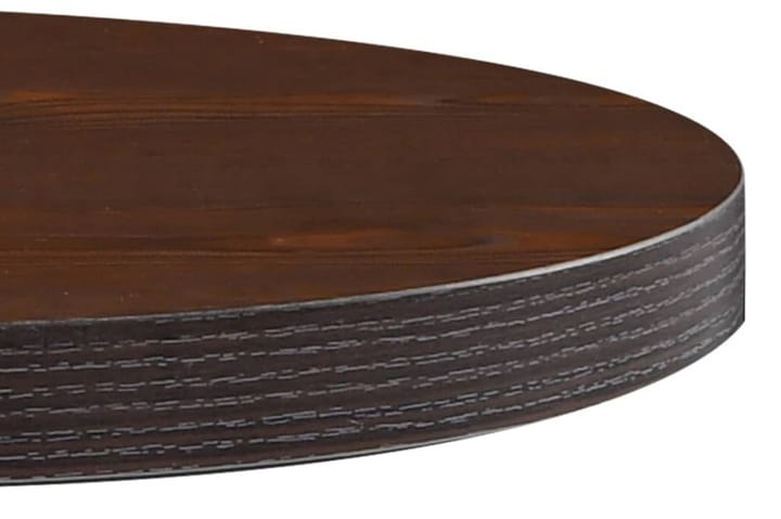 Bistrobord mörkbrun 60 cm MDF - Brun - Cafébord
