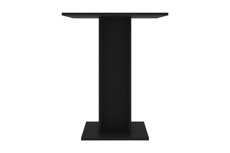 Bistrobord svart 60x60x75 cm spånskiva - Svart - Cafébord