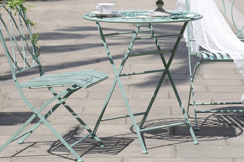 Bord Mint 70 cm - Grön - Utemöbler & utemiljö - Utebord & trädgårdsbord - Cafébord