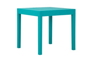 Bord Nadia 80 cm - Turkos - Utemöbler & utemiljö - Utebord & trädgårdsbord - Cafébord