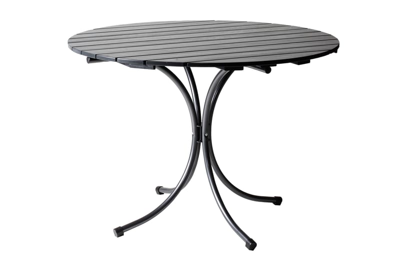 Bord Suvisaari Runt 103 cm Grå/Svart - Varax - Utemöbler & utemiljö - Utebord & trädgårdsbord - Cafébord