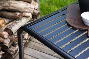 Borneo Cafébord och Kaffebord Utomhus 70 cm Aluminium - Svart - Utemöbler & utemiljö - Utebord & trädgårdsbord - Cafébord