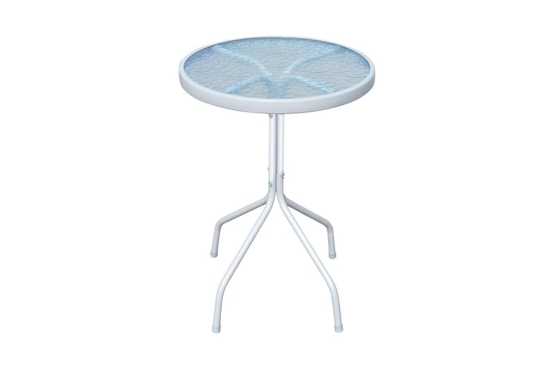 Cafébord grå 50x71 cm stål - Grå - Caf�ébord