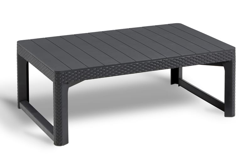 Cafébord Lyon 116 cm Antracit - Keter - Utemöbler & utemiljö - Utebord & trädgårdsbord - Cafébord