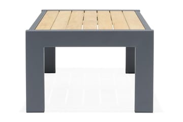 Cafébord Palau 63 cm - Trä/Grå - Utemöbler & utemiljö - Utebord & trädgårdsbord - Cafébord