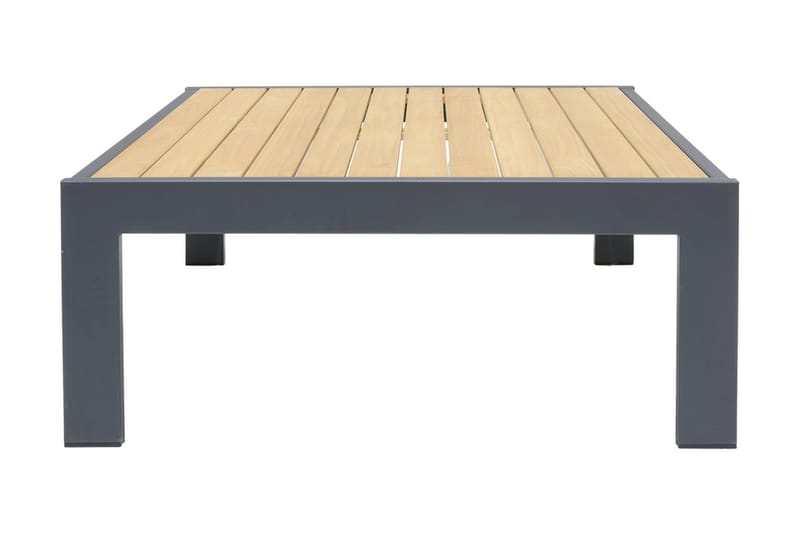 Cafébord Palau 103 cm - Trä/Grå - Utemöbler & utemiljö - Utebord & trädgårdsbord - Cafébord