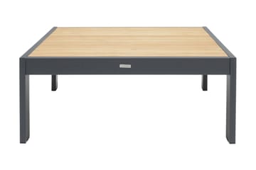 Cafébord Palau 103 cm - Trä/Grå - Utemöbler & utemiljö - Utebord & trädgårdsbord - Cafébord