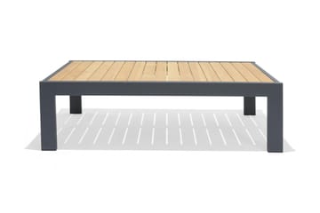 Cafébord Palau 143 cm - Trä/Grå - Utemöbler & utemiljö - Utebord & trädgårdsbord - Cafébord